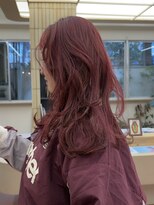 パークレーン アイス イヴェン アネックス(PARK LANE ICI yeven.anx) ブリーチカラーブリーチなしダブルカラー春カラーチェリーレッド