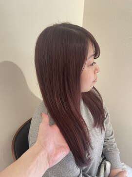 パプスドコワフュール 甲子園口店(Pap's de coiffeur) 西宮美容室/甲子園口美容室/パプス甲子園口/ピンクベージュ