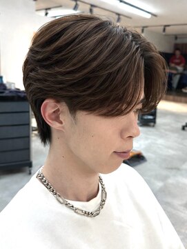 シーフ 千葉(Cyf) MEN’S/リバースセンターパート/ニュアンスパーマ/千葉/下田優也