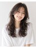 【パーマスタイル】カット+全体カラー+パーマー＋リンケージトリートメント
