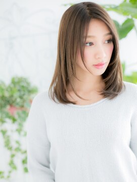 プリモア サロン ハナレ 綾瀬(primoA salon HANARE) 綾瀬/髪質改善/細めハイライト☆ハッシュカットレイヤーロングm