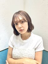 ロンド レイ 立川(Lond Ray)&nbsp;ラテグレージュ/レイヤーボブ/韓国巻き/結べるレイヤー/立川