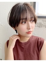 ロタ(rota)&nbsp;前髪軽めマッシュショート/韓国風暗髪/ショコラベージュ/30代