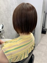 クラン 岡本(Chlan)&nbsp;ショートカット　ピンクブラウン