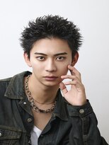 ブラック 横浜 ANNEX(BLUCK)&nbsp;メンズパーマフェザーパーマシャドウパーマニュアンスパーマ横浜