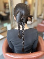フリーク 土浦店(FREAK) リボンカチモリヘアセット