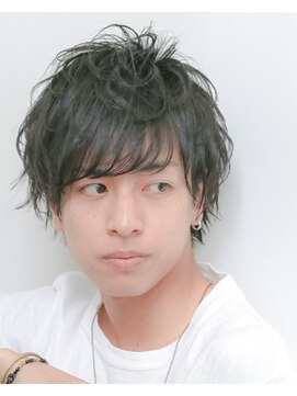 クラン(clan) ナチュラルアッシュ☆束感ミディアムショート