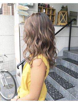 ルーナヘアー(LUNA hair) 『京都ルーナ』たっぷりハイライト【草木真一郎】グレージュ