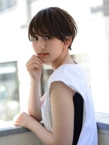 エムクランメイクス 原宿 表参道(m.clan MAKE'S)&nbsp;大人かわいい小顔ワンレン{エアリーショート/ミニマムボブ/ボブ}