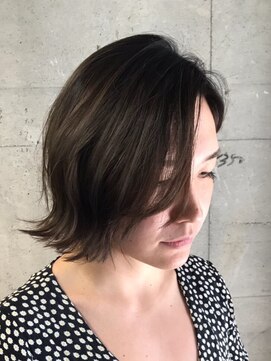 オッソ(OSSO) ハンサムショート_センシュアルショートインナーカラー