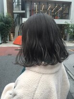 ロピオル(Lopiolu)&nbsp;【 Lopiolu 島田】切りっぱなしボブ 透け感グレージュボブ