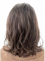 アッシュ 稲田堤店(Ash) セミロング ラフパーマ