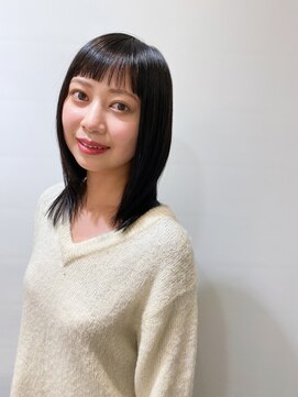 ニフティ(NIFTY) ブルーブラック/オン眉/モード/熊本/上通