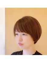 オーガニック アトリエ 大宮(organic+atelier)&nbsp;マッシュショートにイルミナカラーと髪質改善で艶×大宮