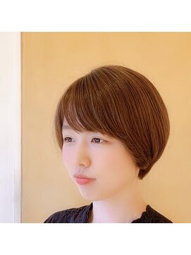 オーガニック アトリエ 大宮(organic+atelier) マッシュショートにイルミナカラーと髪質改善で艶×大宮