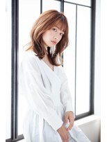 20代30代柔らかレイヤーミディアム