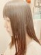 ヘア ラボ トアル(hair labo toaru)の写真/“hair labo toaru”のシアバター入り縮毛矯正で、自然な丸みと空気感を与えたナチュラルな素髪へ♪