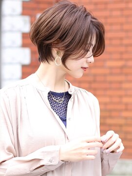 グランド(GRAND) ショートボブ髪型20代30代40代50代前髪あり前髪無し面長丸顔