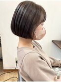 【まとまるぱつんとボブ】