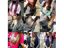 ヘアーサロンエル(hair salon L)の雰囲気（エクステ付け放題コース♪エクステ20本コースなどあります♪）