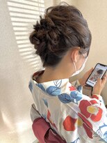 美容室 ルアル 市原市八幡宿店(Luar)&nbsp;編み込み団子〇