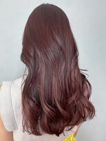 アルバム 渋谷パルコ(ALBUM) ブリーチなしラベンダーピンク_グレージュカラーボブ_ba41211