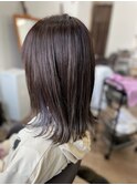 イヤリングカラー×ライラックラテラベンダー