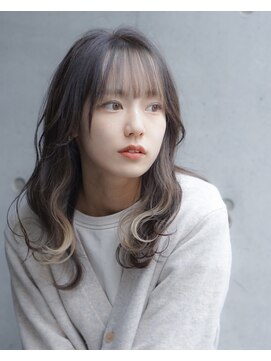 アトリエコア(Atelier Coa) 大人可愛い20代30代40代インナーカラー小顔ウルフレイヤー