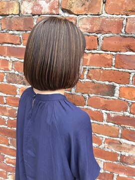 ビハツヤ(BIHATSU-YA) 白髪ぼかしハイライトカラー