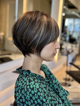 ヘア デザイン リスク(HAIR DESIGN RISK) 【RISK高橋勇太】20代30代40代の綺麗めナチュラルショート