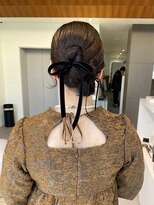 ローレンアオ(LOREN AO)&nbsp;結婚式タイトヘアアレンジ