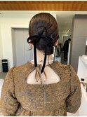 結婚式タイトヘアアレンジ