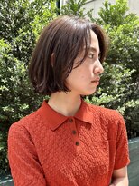 ビュートリアム265(BEAUTRIUM 265)&nbsp;ボブ/ミニボブ/銀座/黒髪/前上がりボブ/顔周り/レイヤーカット