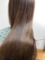 ランプ(Lamp)&nbsp;くびレイヤーグレーベージュニュアンスカラー白髪染め白髪ぼかし