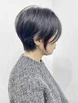 ランプ(Lamp) くびレイヤーグレーベージュニュアンスカラー白髪染め白髪ぼかし