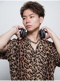 オールバックショート