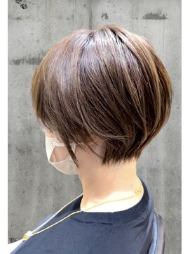 ウィールール 栄町店(WE RULE) ダメージレスカラー　×   ショートボブ