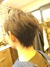 【総合メニュー】メンズカットフルコース　￥4000 