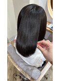 縮毛矯正/シルクストレート/髪質改善