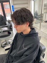波巻きスパイラルパーマ