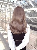 シフォンベージュ　【アッシュグレーベージュブラウン 】