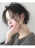【ボブスタイル】ショートボブ＿パーマスタイル