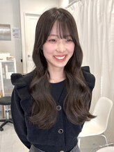 ネオリーブウリ 二子玉川店(Neolive uri) ホワイトグレージュミニウルフデジタルパーマチェリーブラウン