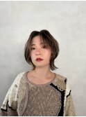 大人ウルフボブ