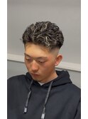 極道パーマ×金メッシュ