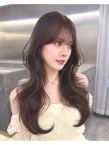 マウルルナ(MAEUL luna)&nbsp;レイヤーカット韓国ヘア　くびれヘア　『MAEUL luna 桔川』