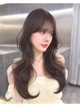 マウルルナ(MAEUL luna) レイヤーカット韓国ヘア　くびれヘア　『MAEUL luna 桔川』