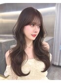 レイヤーカット韓国ヘア くびれヘア 『MAEUL luna 桔川』