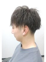 夜髪 続!デカい背中に映えるツーブロック