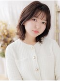 伸ばしかけ立体感外ハネくびレイヤーカットc7戸田公園20代30代